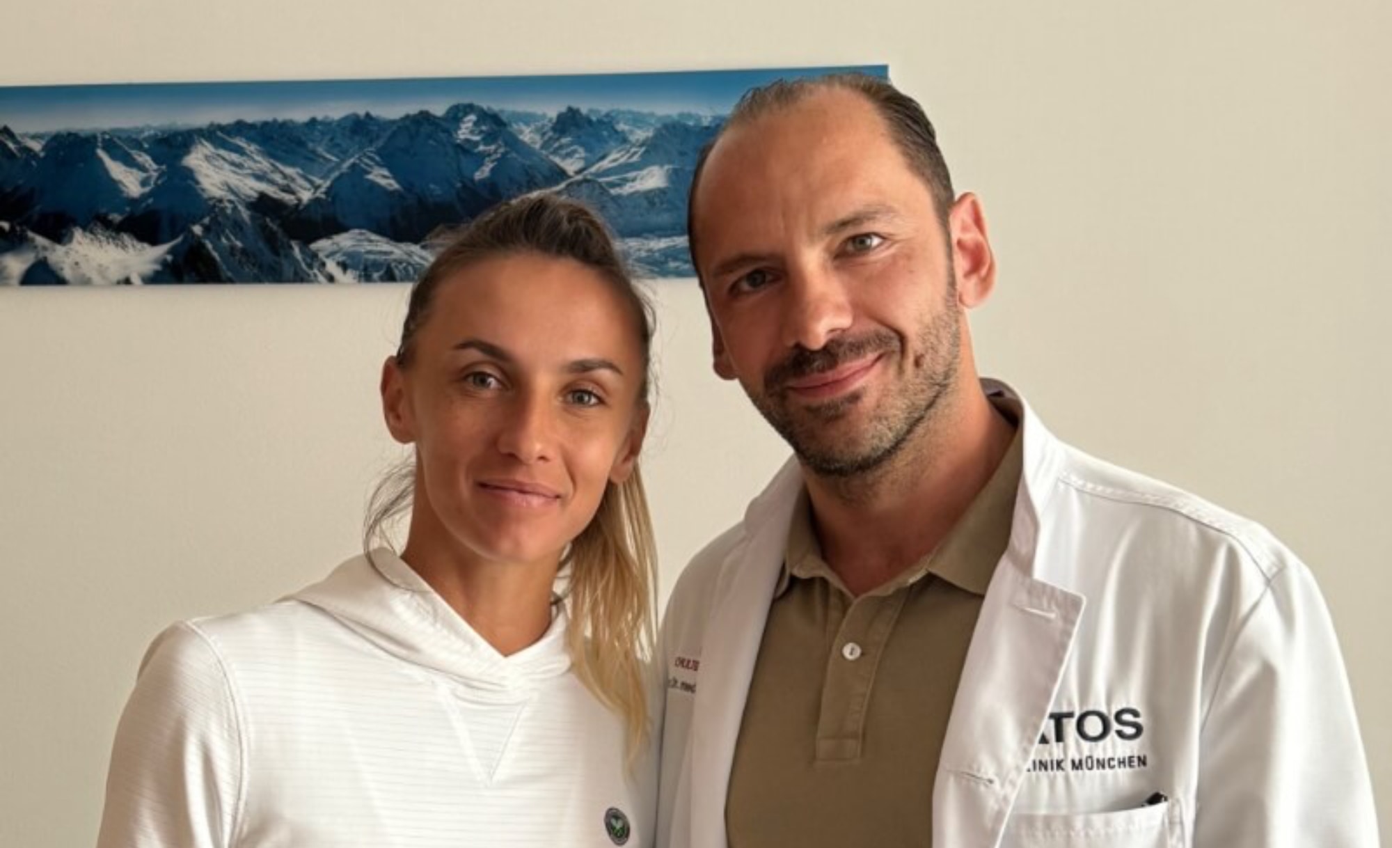 Lesia Tsurenko & Prof. Dr. med. Martetschläger - Schulter- und Ellenbogenspezialist