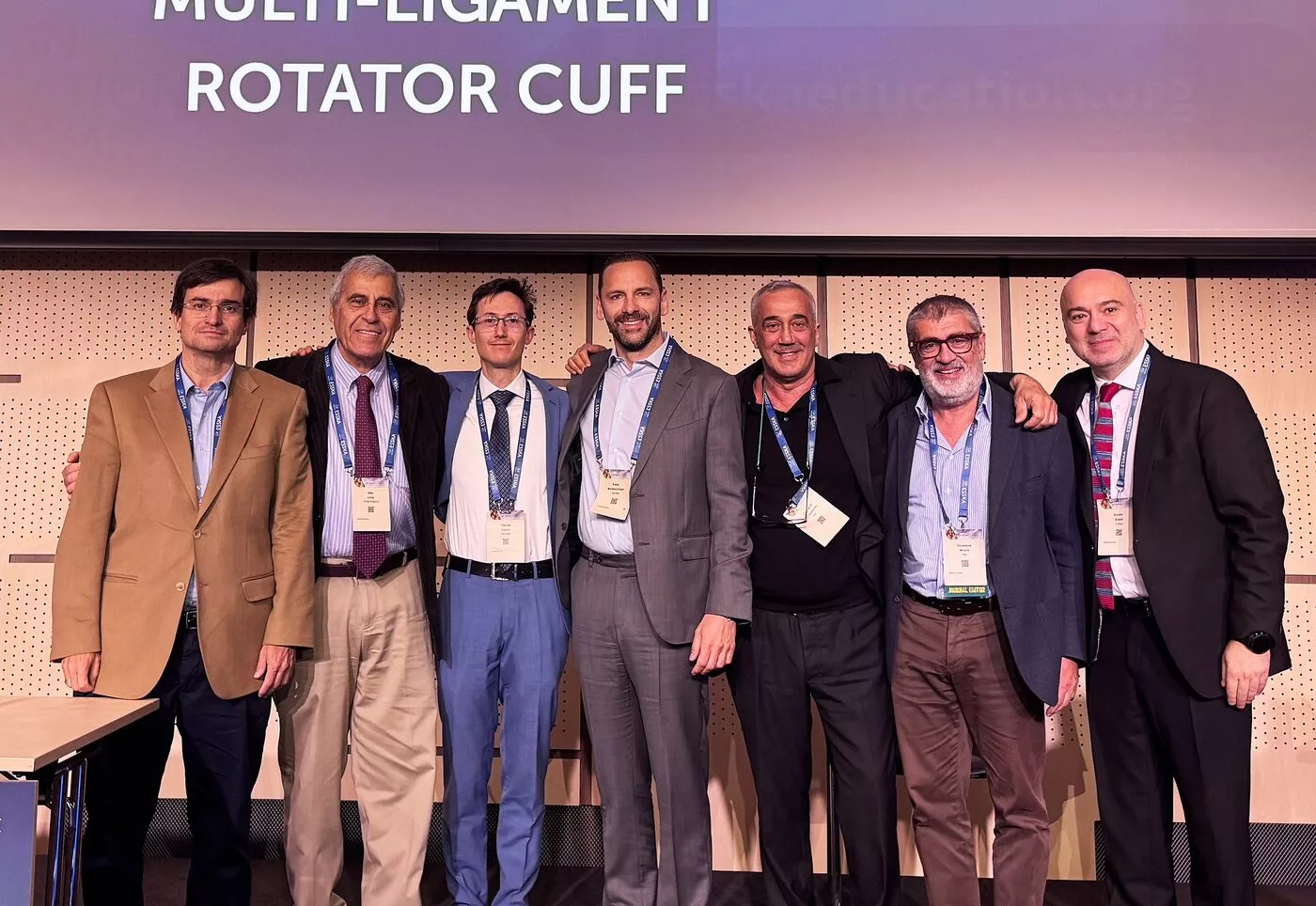Internationale Schulter-Faculty der ESA beim ESSKA Kongress 2026 in Prag, mit Prof. Frank Martetschläger