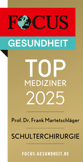 FOCUS Gesundheit - Top Mediziner 2025 - Prof. Dr. med. Frank Martetschläger in München